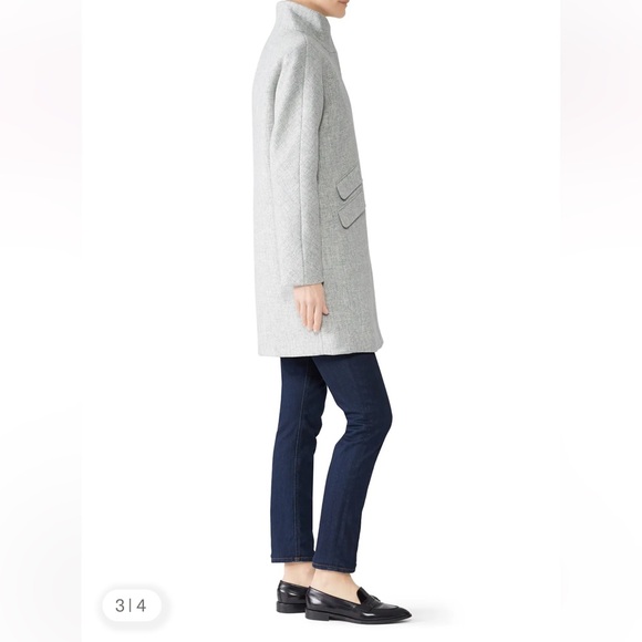 J. Crew Cocoon Stadium Cloth Coat - Picture 4 of 17